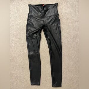 Spanx faux leather leggings